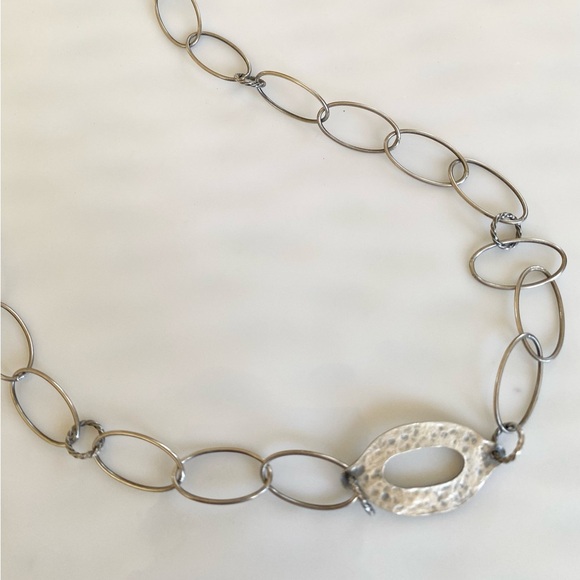 Silpada Oxidized Brushed Sterling Silver Necklace N1506. 35” inches long - Picture 6 of 7